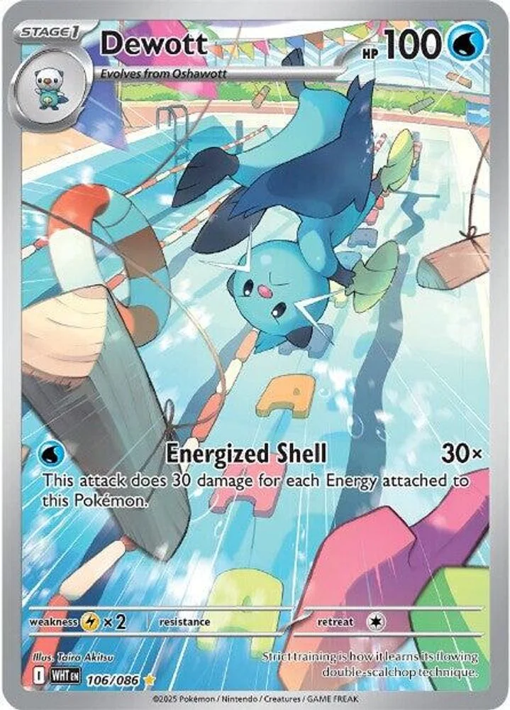 Dewott 106/086 — front