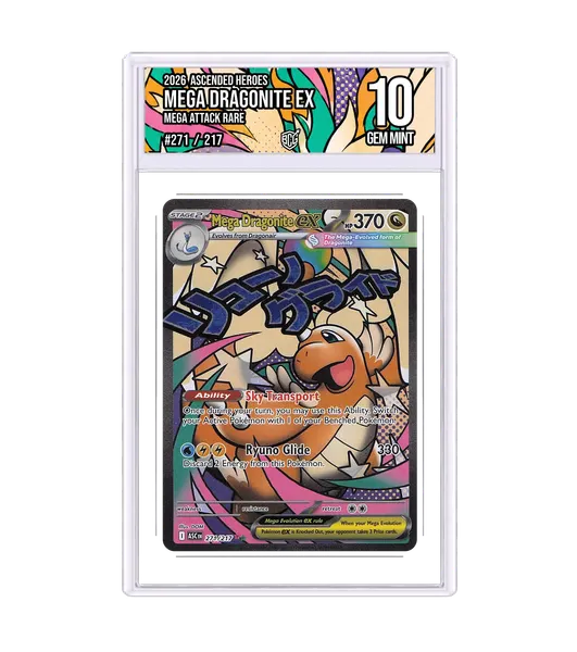 Mega Dragonite ex 271/217 · BCG 10 Gem Mint