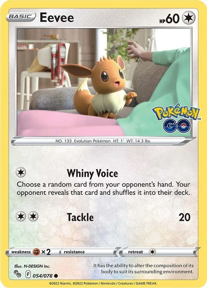 Eevee 054/078 — front