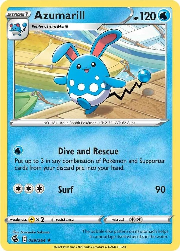 Azumarill 059/264 — front