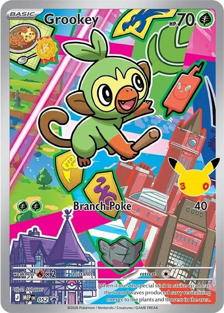 Grookey 052 — front