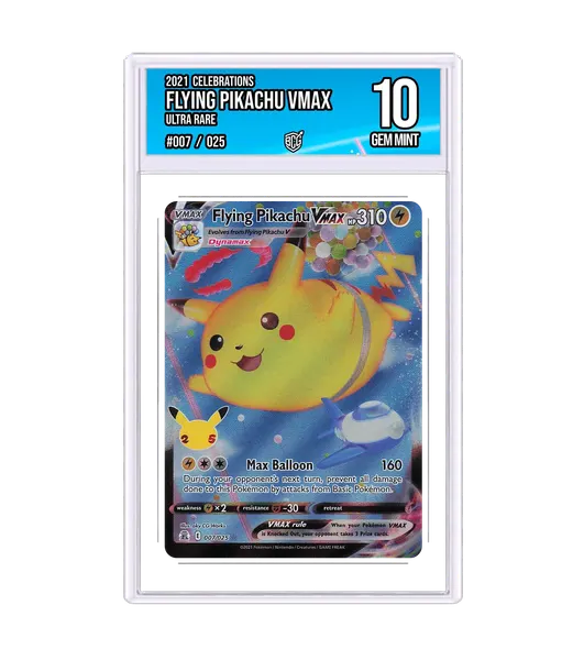 Flying Pikachu VMAX 007/025 · BCG 10 Gem Mint