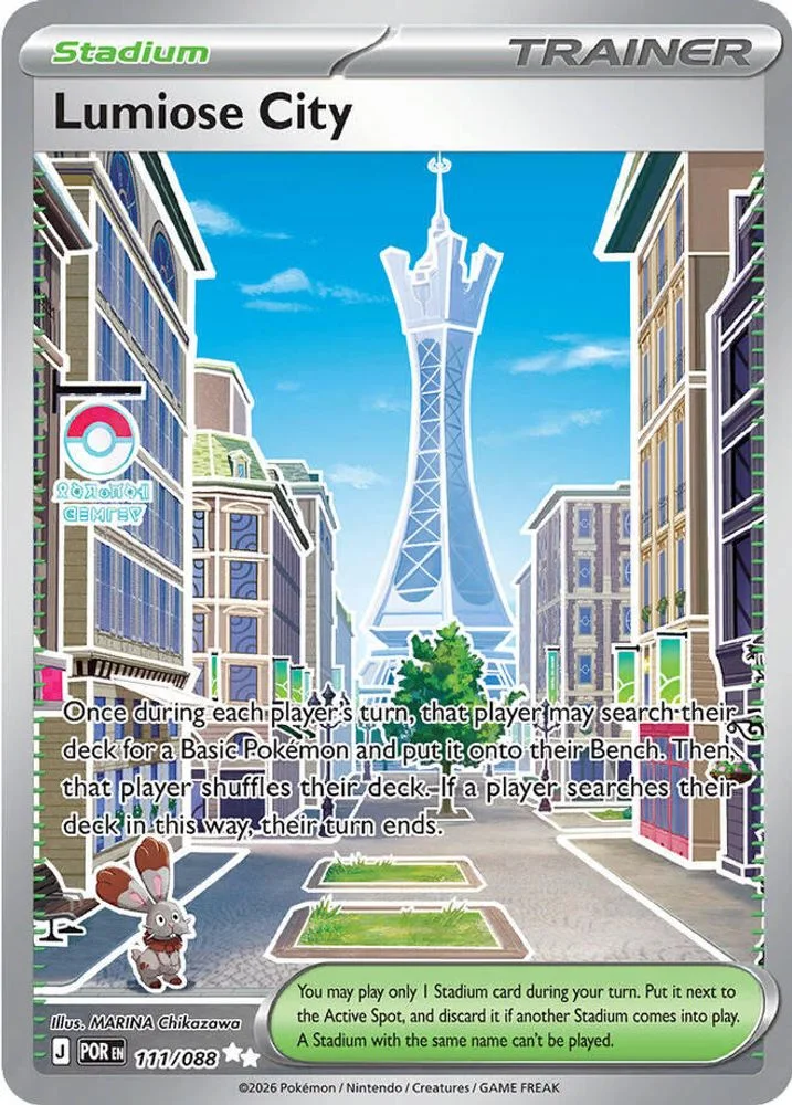 Lumiose City 111/088 — front
