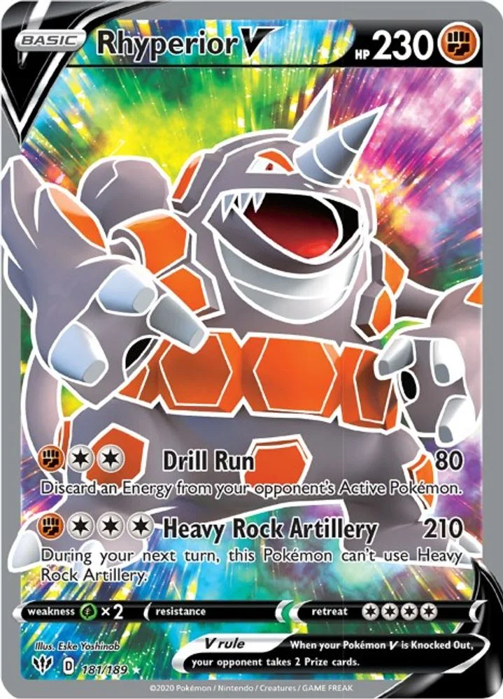 Rhyperior V 181/189 — front