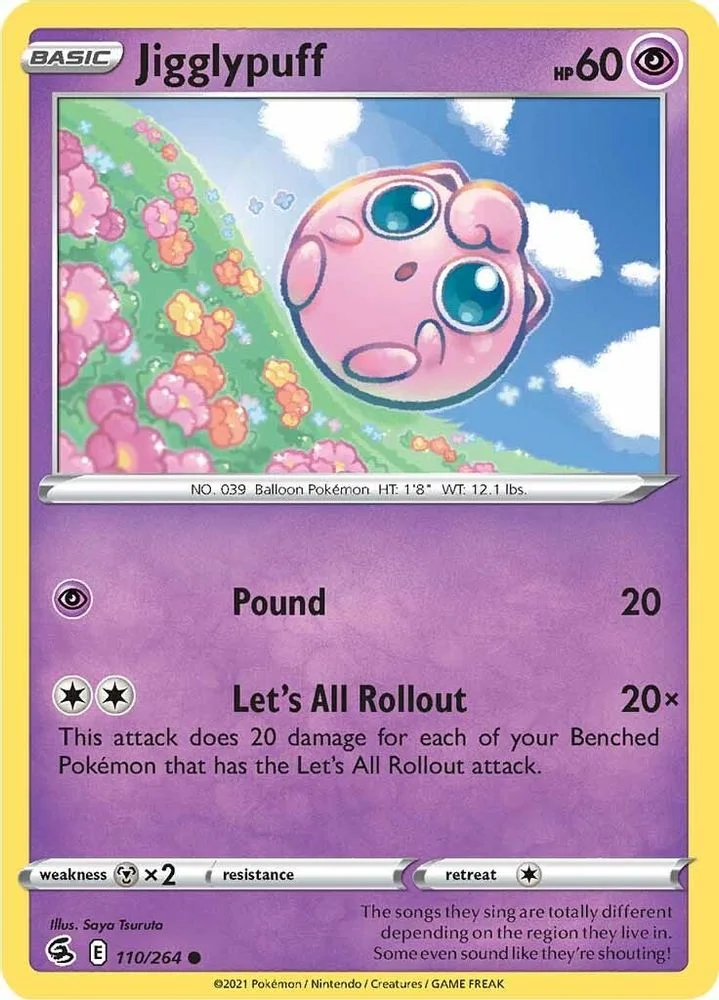 Jigglypuff 110/264 — front