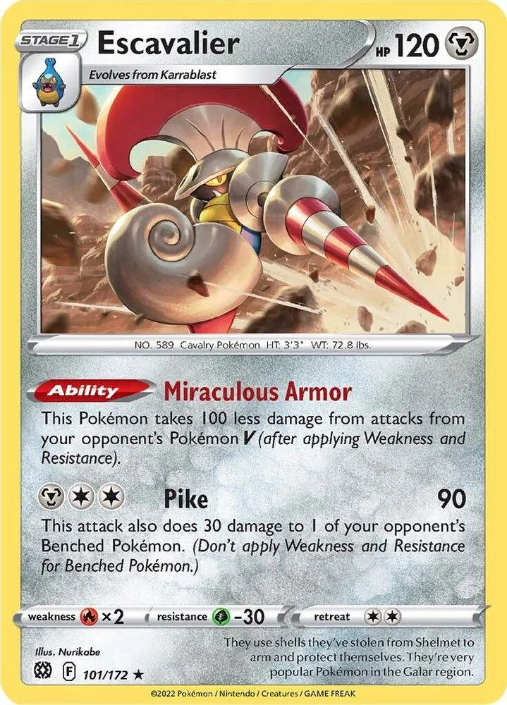 Escavalier 101/172 — front