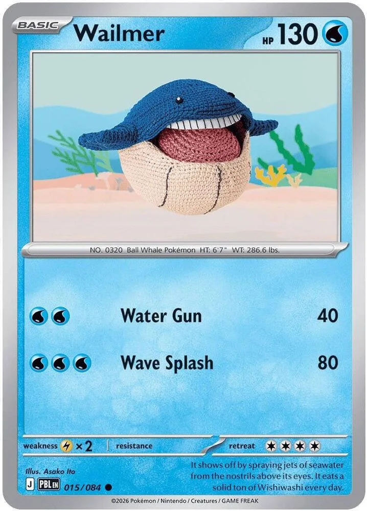 Wailmer 015/084 — front