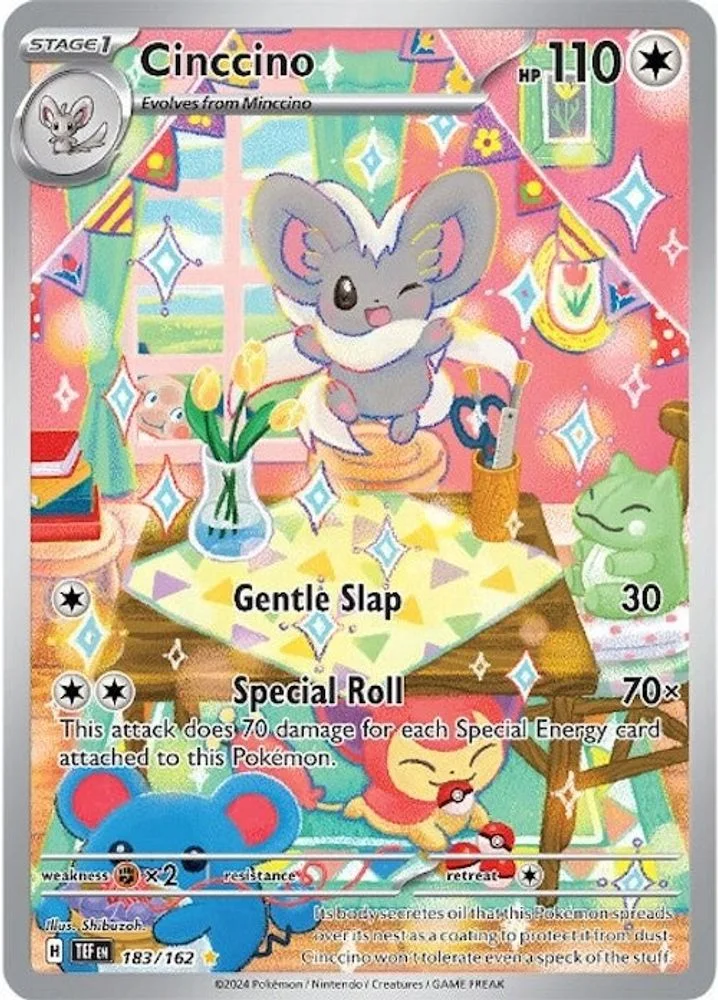 Cinccino 183/162 — front