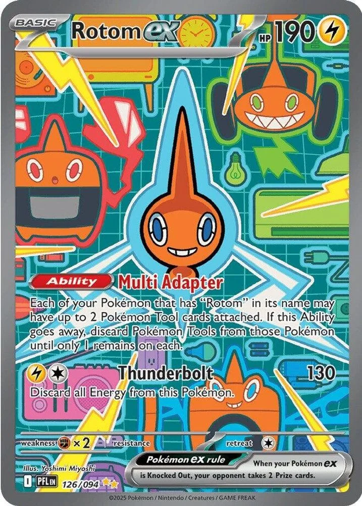 Rotom ex 126/094 — front
