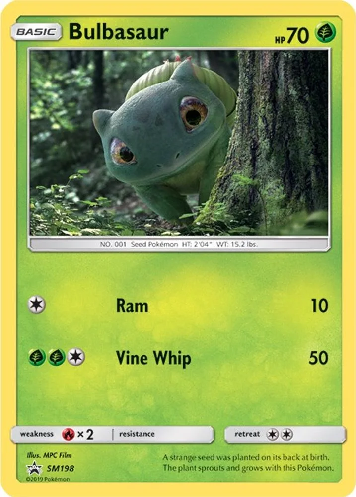 Bulbasaur - SM198 — front