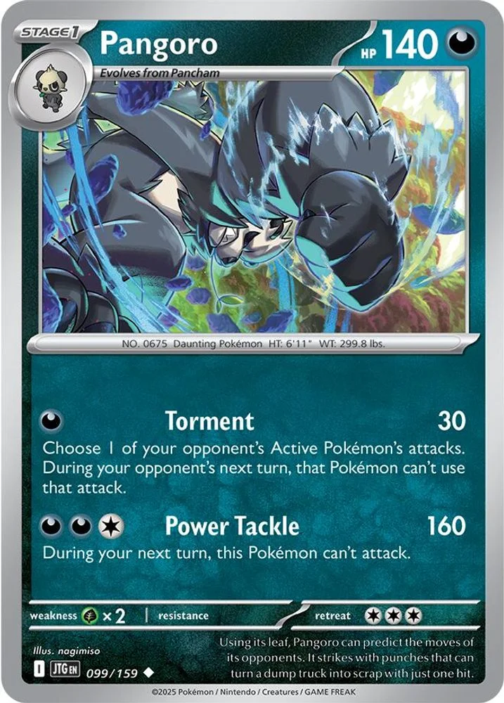 Pangoro 099/159 — front