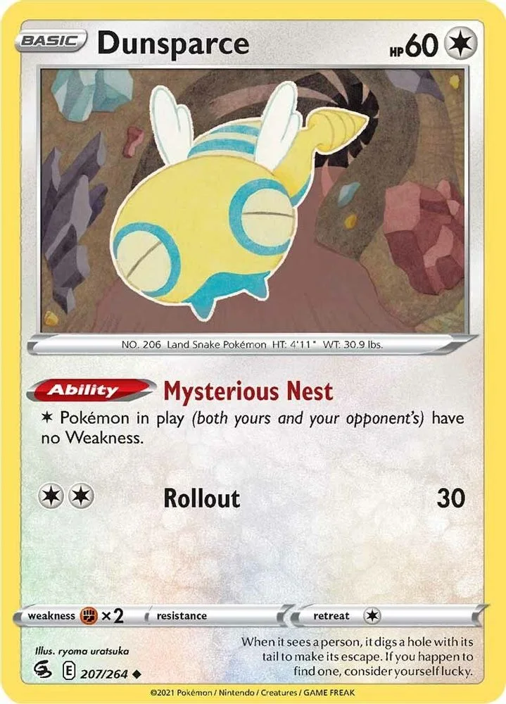 Dunsparce 207/264 — front