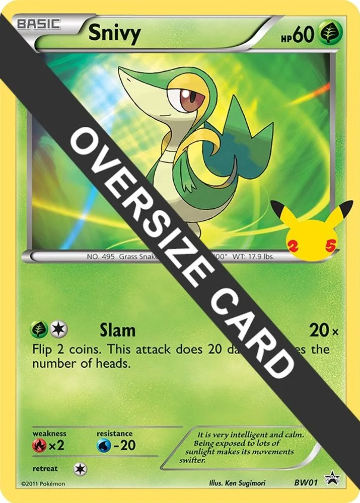 Snivy BW01 — front