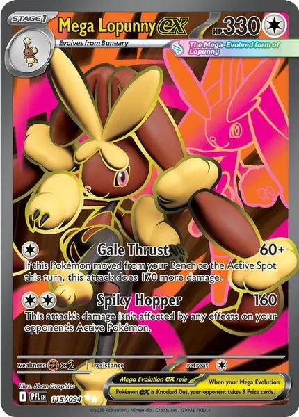 Mega Lopunny ex 115/094