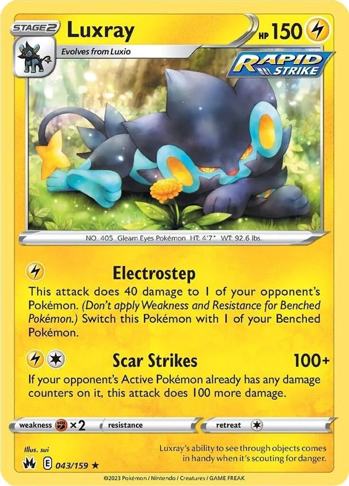 Luxray 043/159 — front
