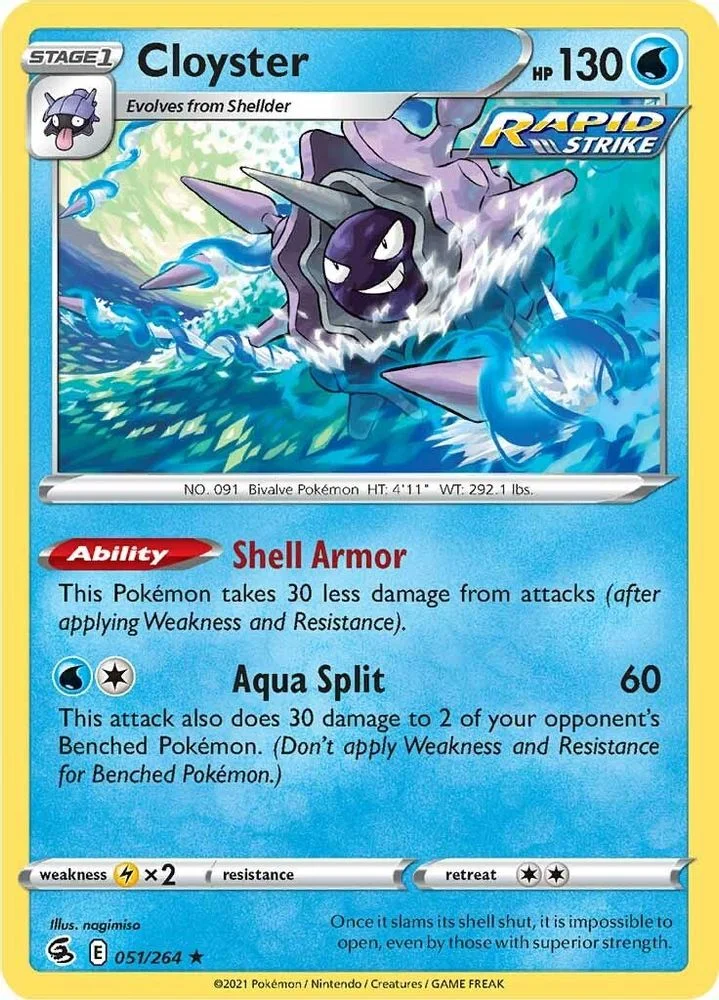Cloyster 051/264 — front