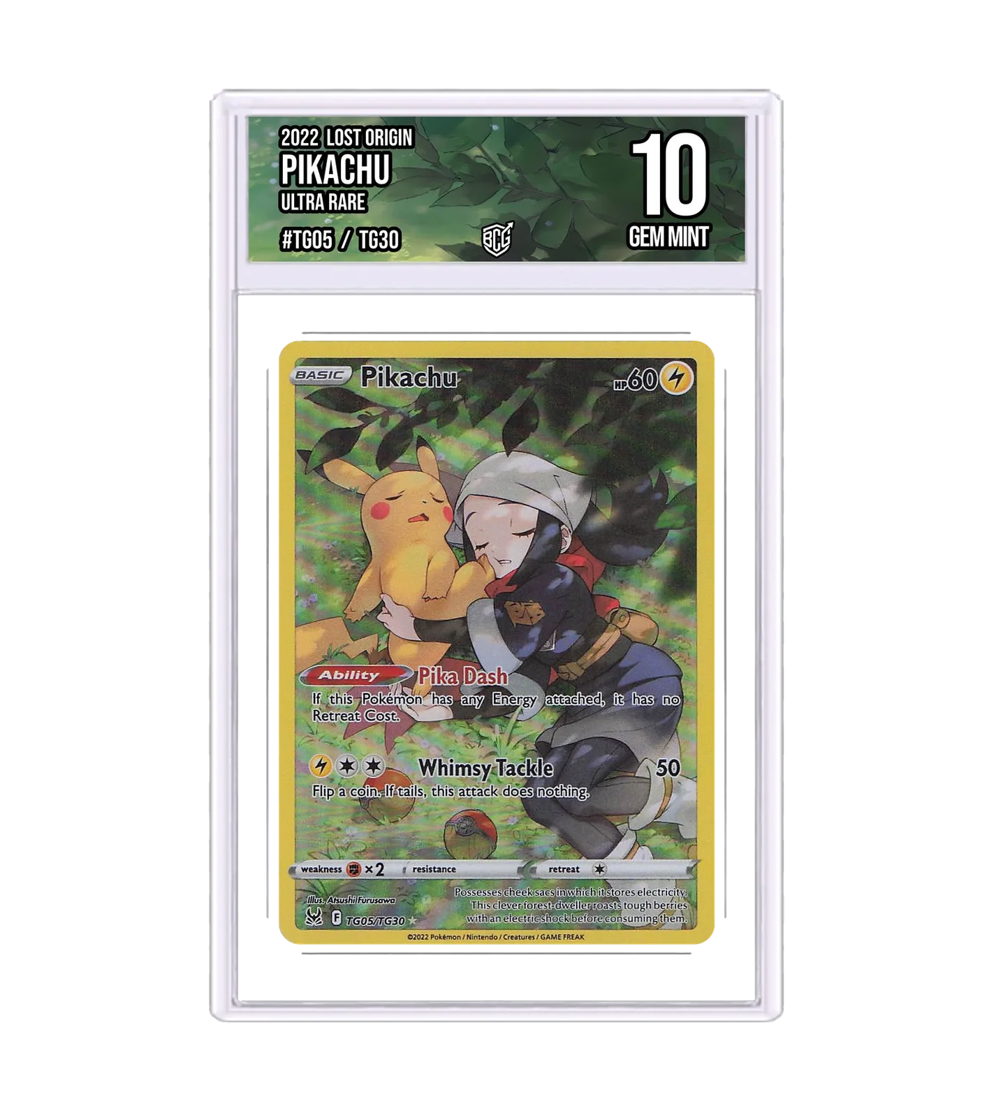 Pikachu TG05/TG30 · BCG 10 Gem Mint — front