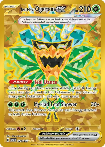 Teal Mask Ogerpon ex 221/167