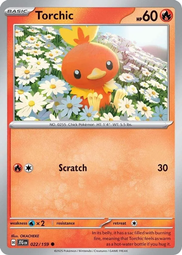 Torchic 022/159 — front