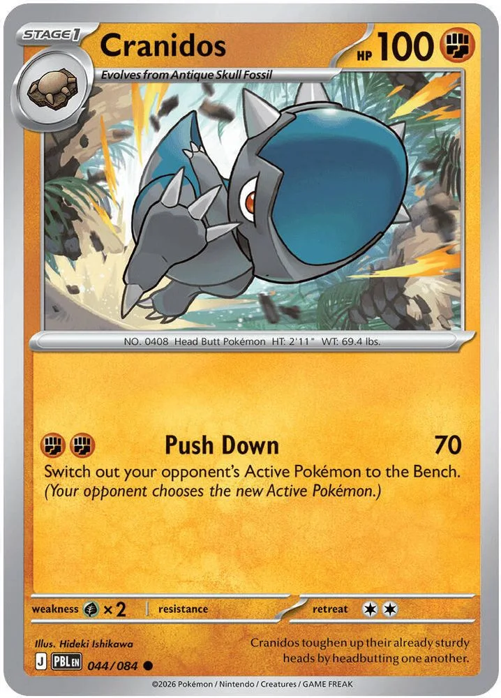 Cranidos 044/084 — front