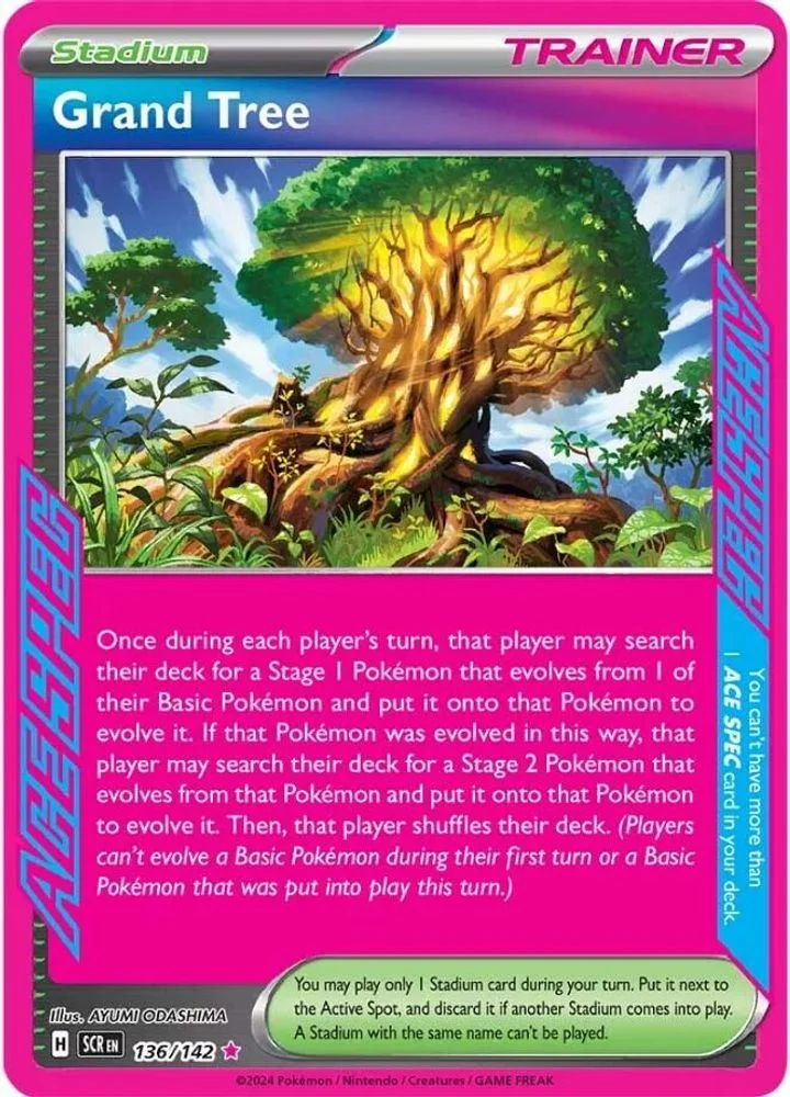Grand Tree 136/142 — front