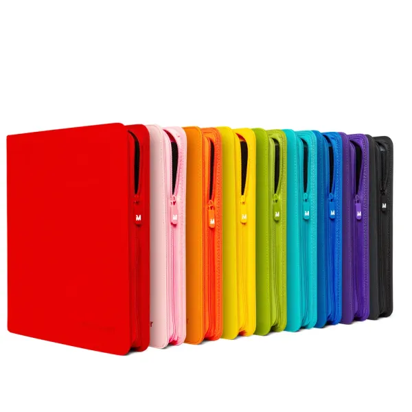 MintKeeper - Premium 12-Pocket Zip Card Binder