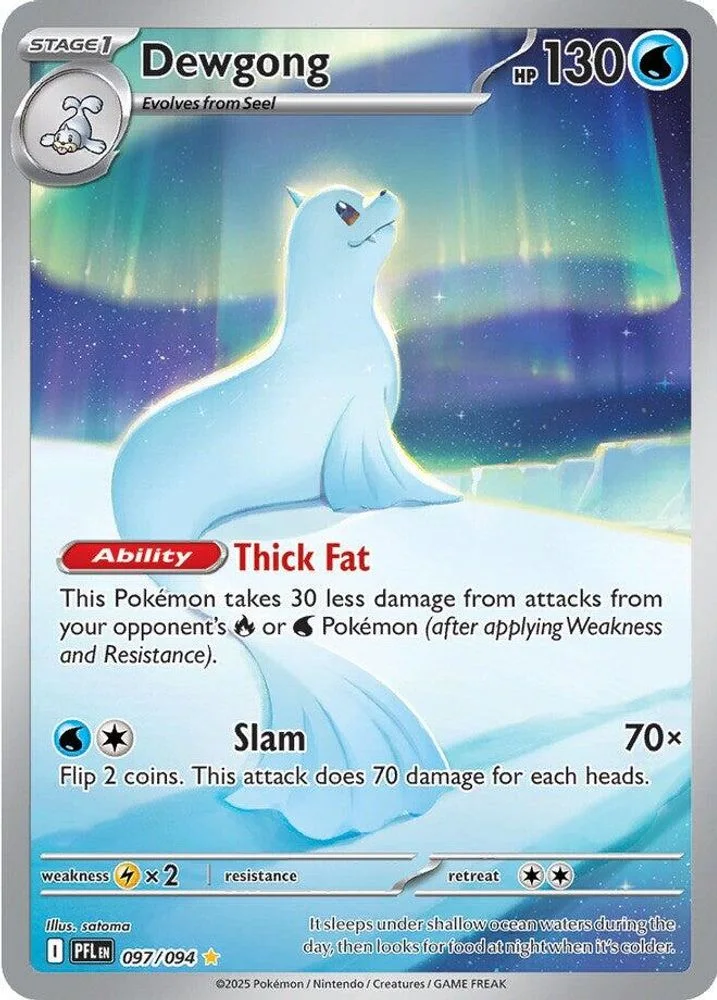 Dewgong 097/094 — front