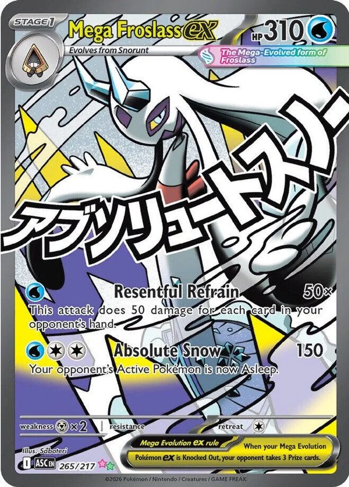 Mega Froslass ex 265/217 — front