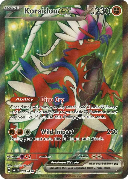 Koraidon ex 231/198