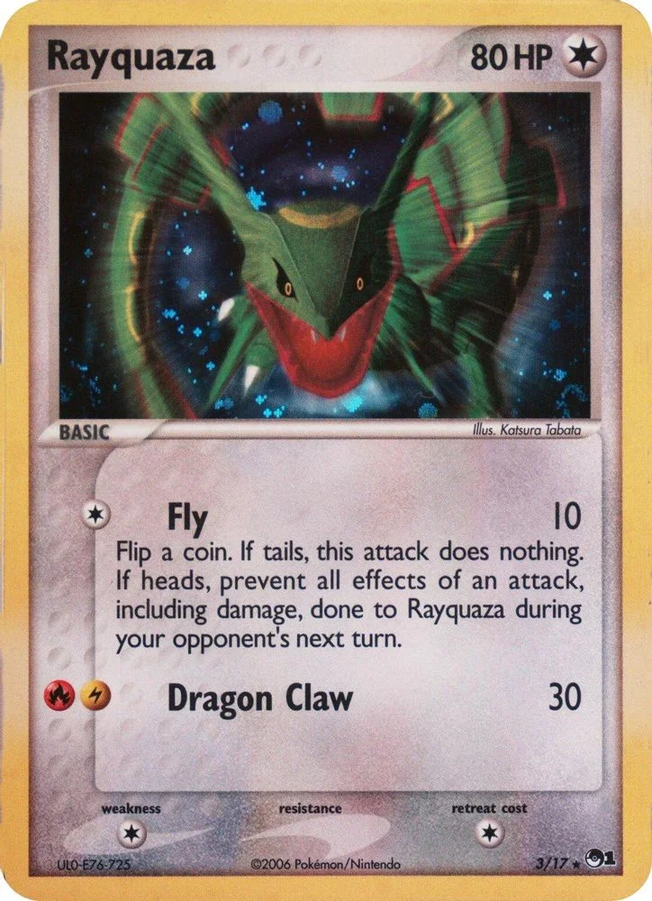 Rayquaza 003/017 (2006) — front