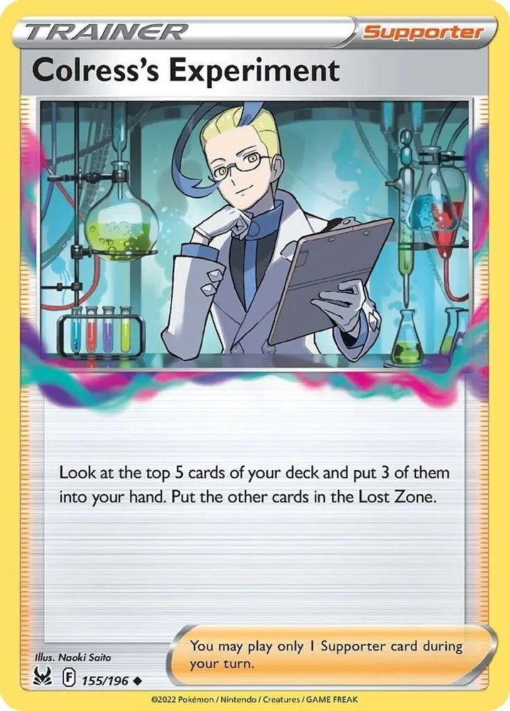 Colress's Experiment 155/196 — front
