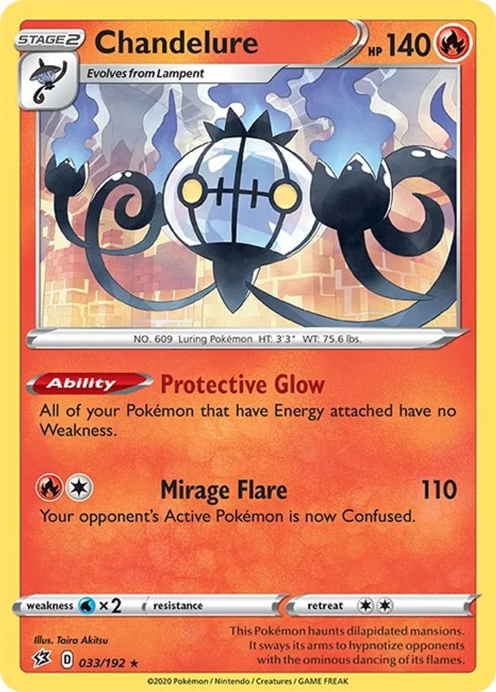 Chandelure 033/192 — front