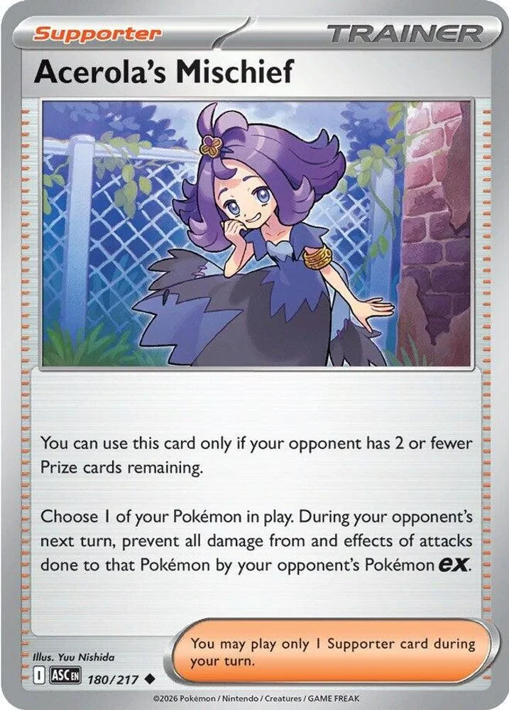 Acerola's Mischief 180/217 — front