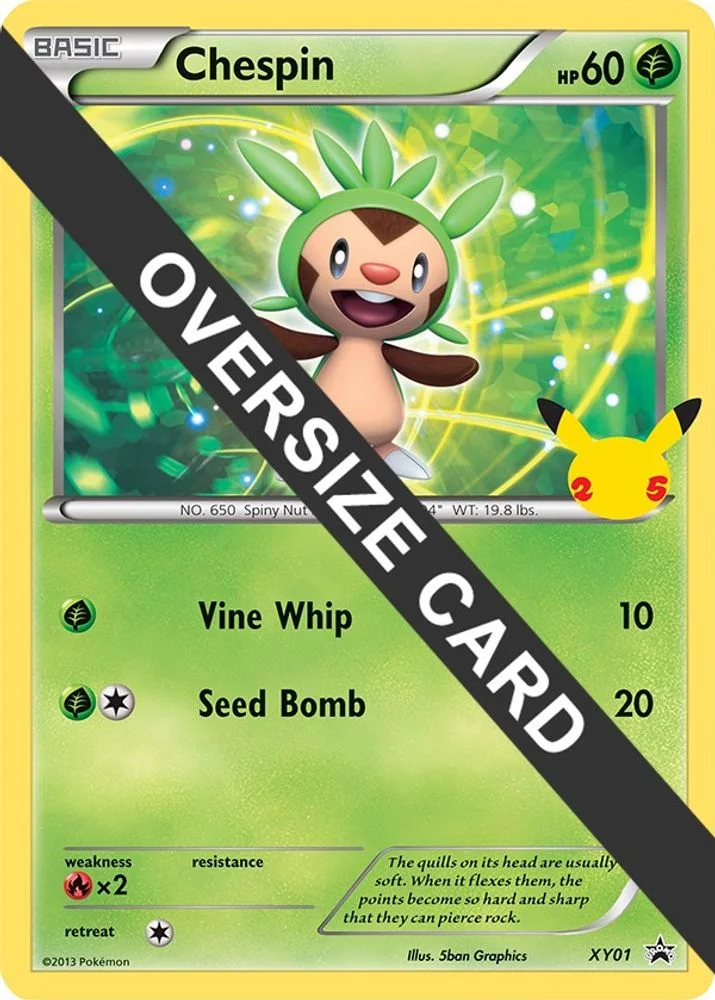 Chespin XY01 — front