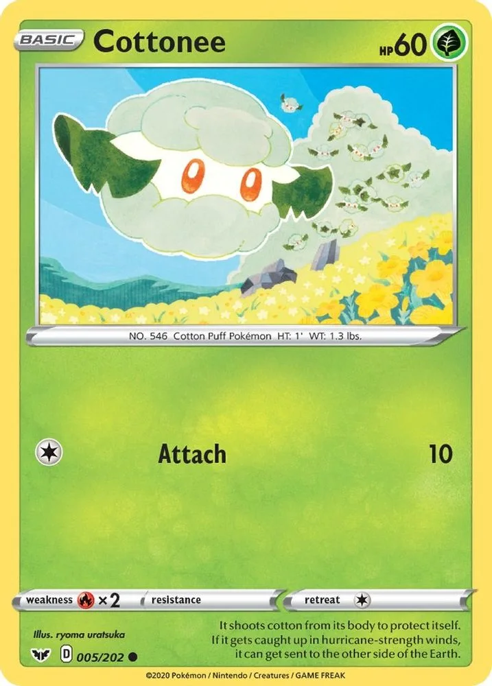 Cottonee 005/202 — front