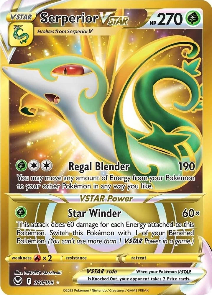 Serperior VSTAR (Secret) 210/195 — front