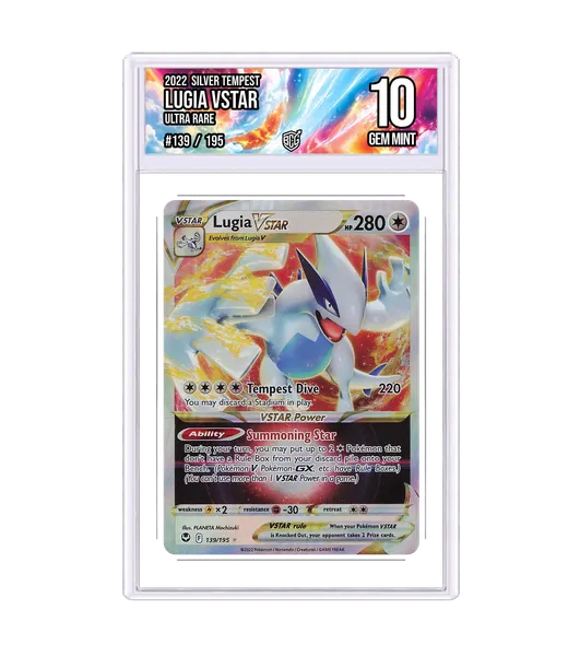 Lugia VSTAR 139/195 · BCG 10 Gem Mint