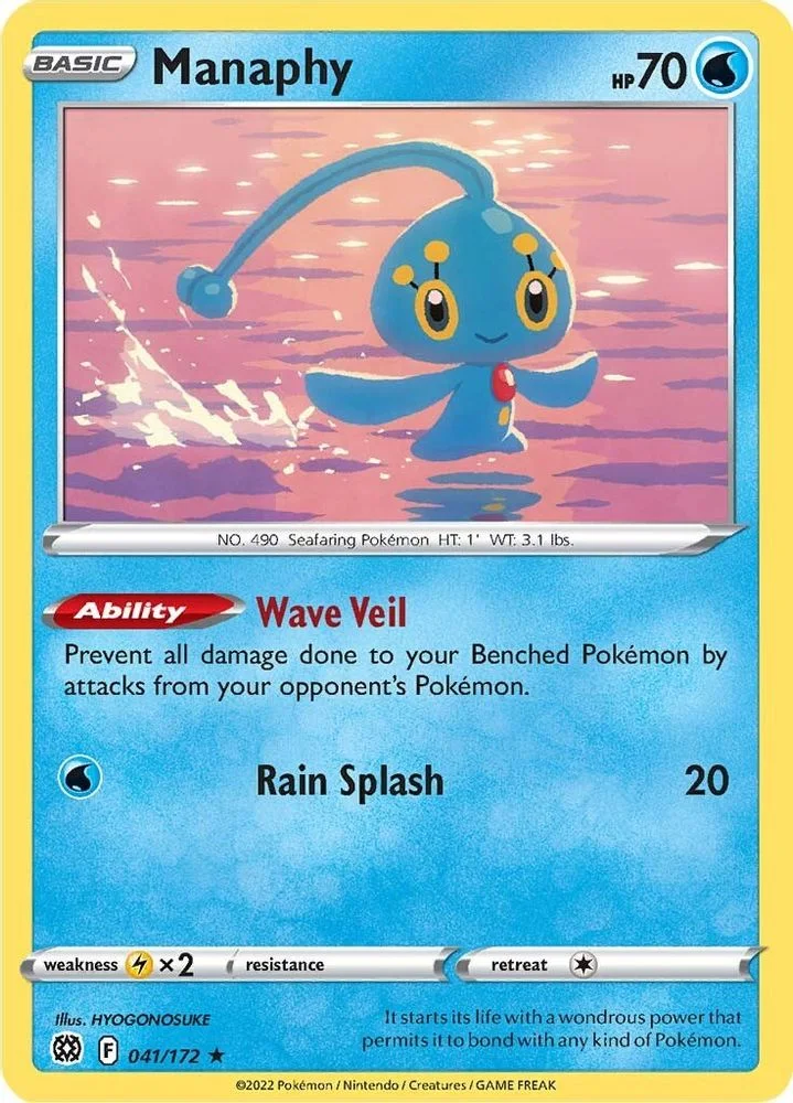 Manaphy 041/172 — front