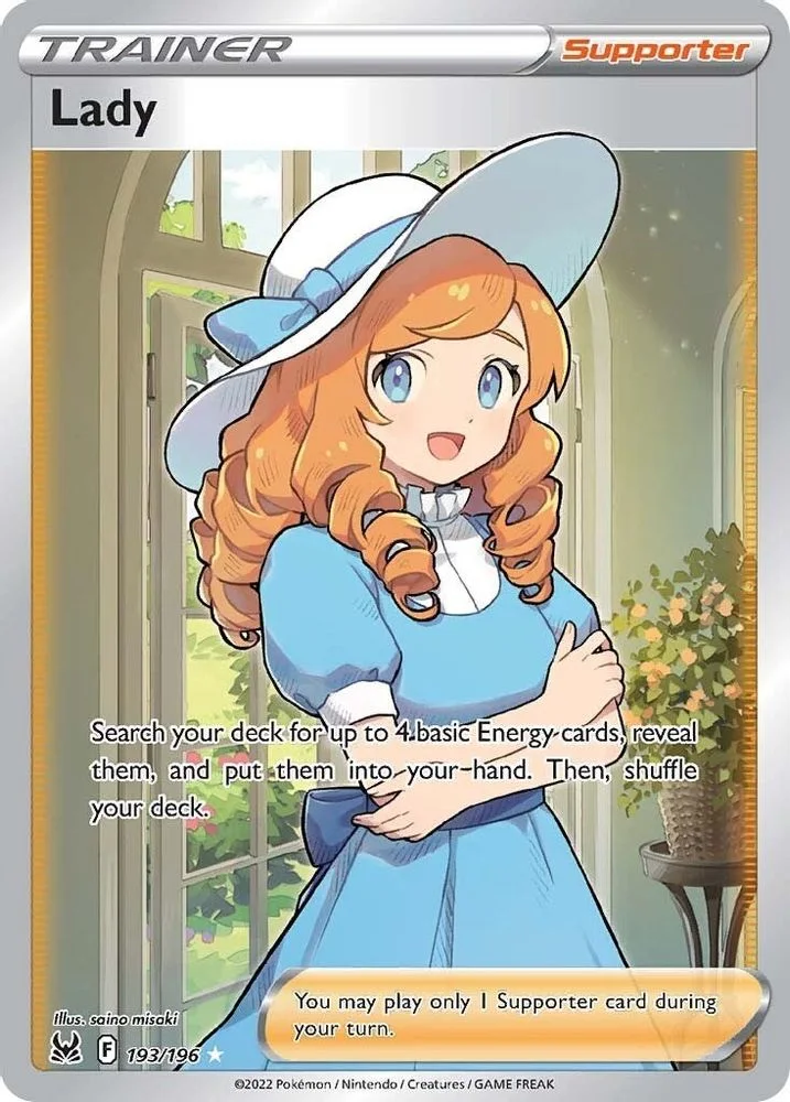 Lady 193/196 (Full Art) — front