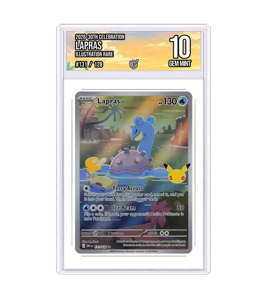 Lapras 131/128 · BCG 10 Gem Mint