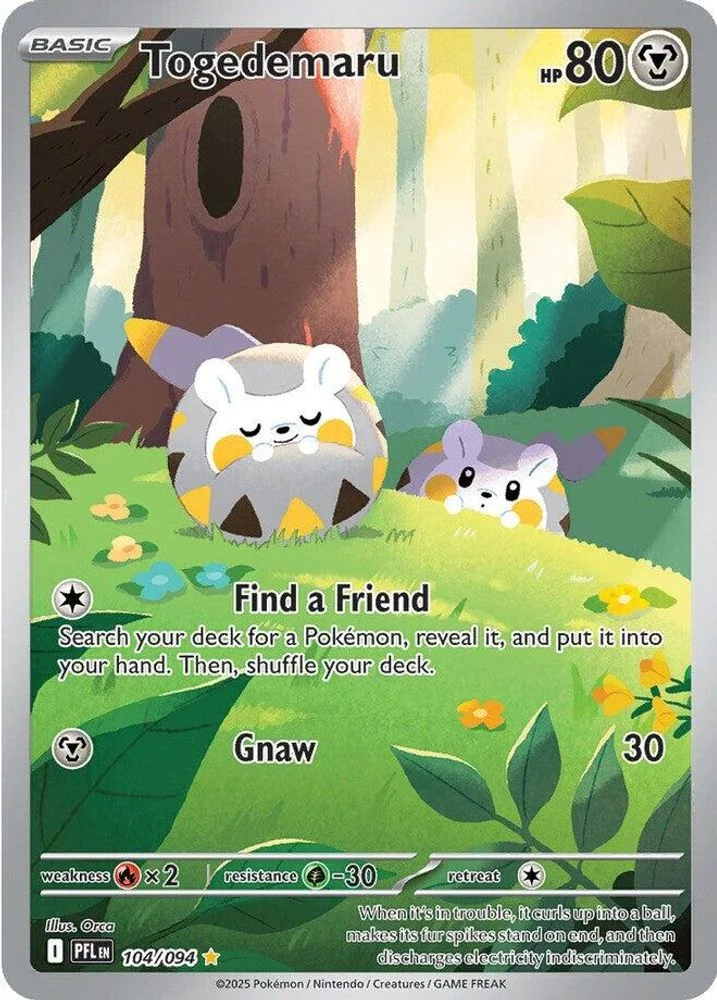 Togedemaru 104/094 — front