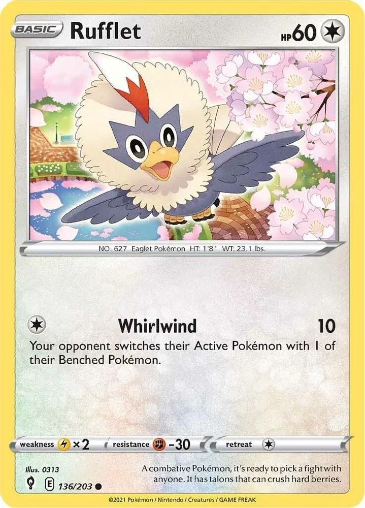 Rufflet 136/203 — front