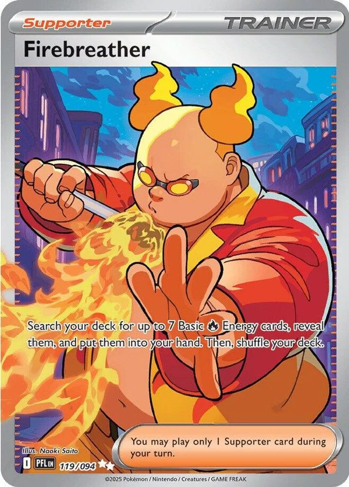 Firebreather 119/094 — front