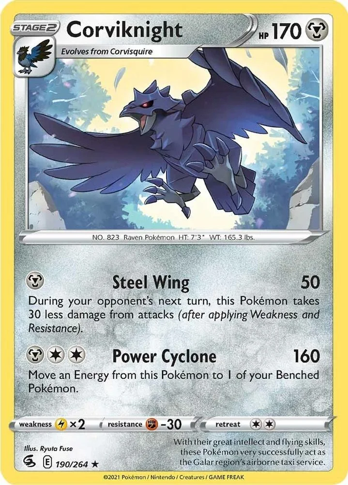 Corviknight 190/264 — front