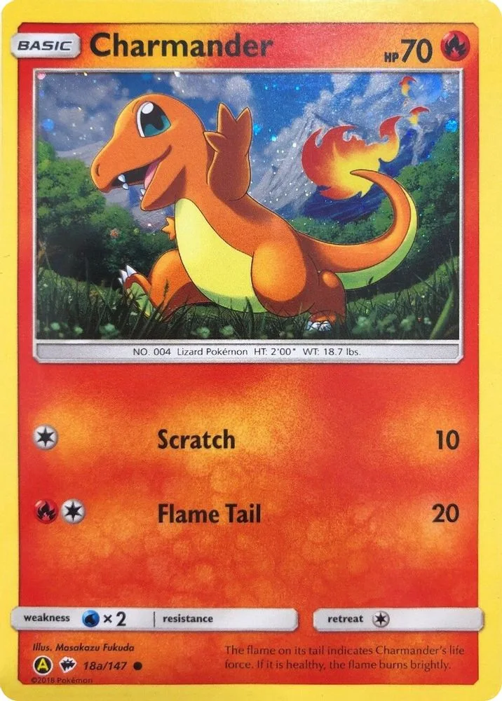Charmander - 18a/147 018a/147 — front