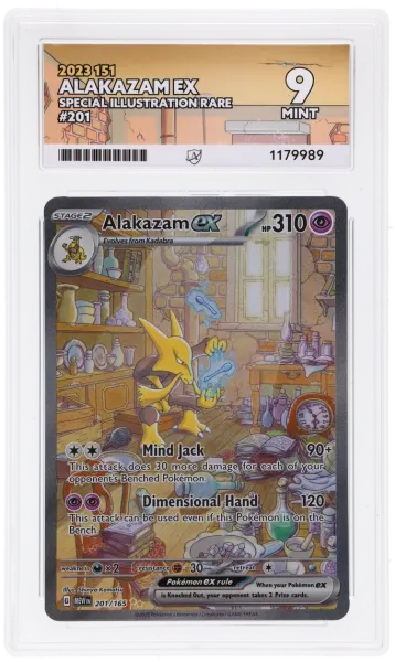 Alakazam EX 201/165 · ACE 9 Mint