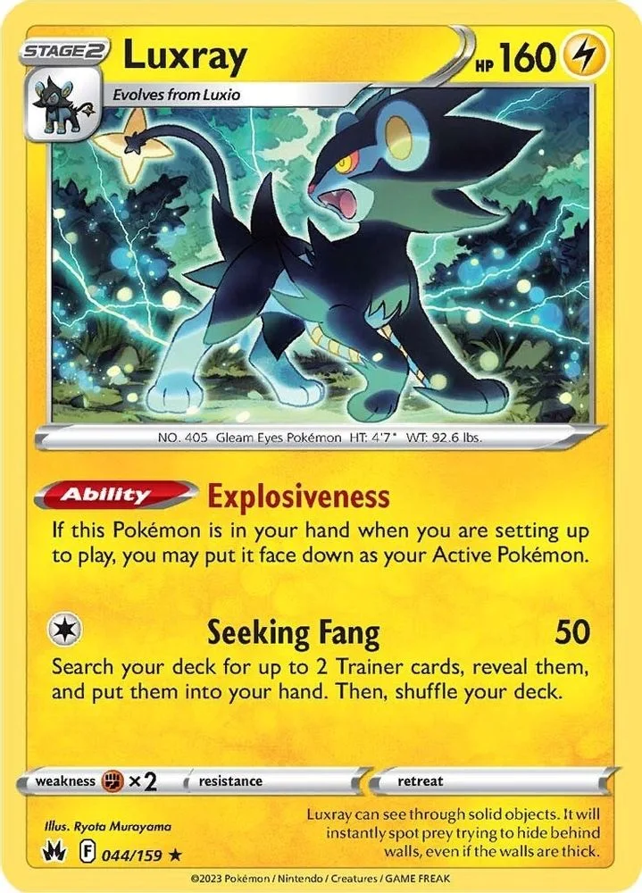 Luxray 044/159 — front