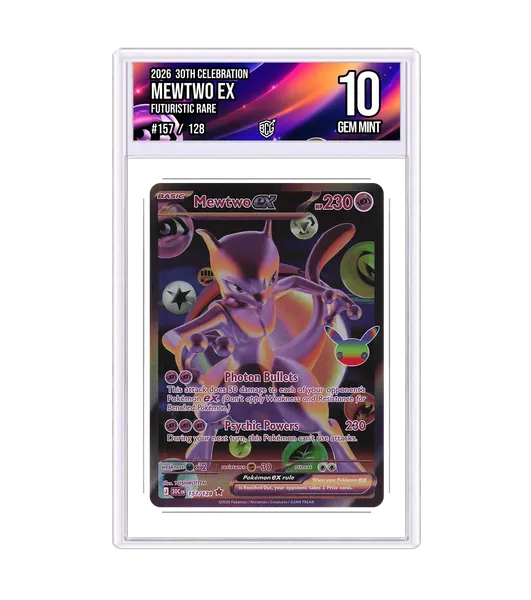 Mewtwo ex 157/128 · BCG 10 Gem Mint