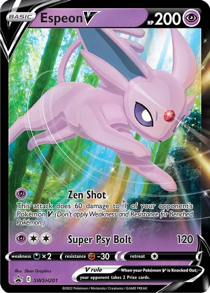 Espeon V - SWSH201 — front