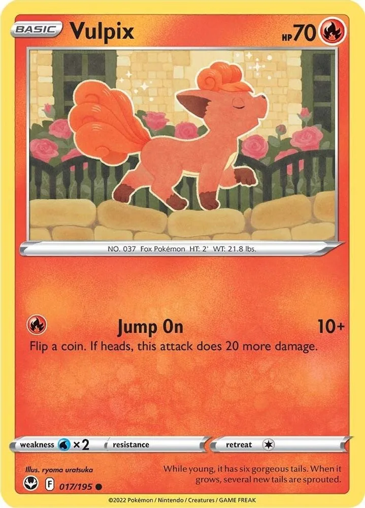 Vulpix 017/195 — front
